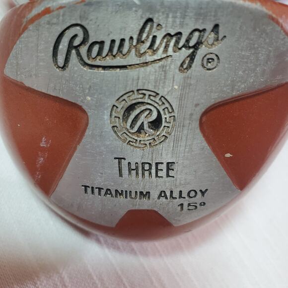 Rawlings Titanium Alloy Golf Clubs (ONE, THREE, FIVE) - Picture 4 of 11